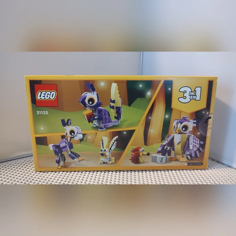Lego Creator 31125 Fantasy Forest Creatures 3-in-1 Building Toy